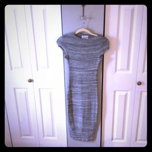 Sweater Calf Length Dress